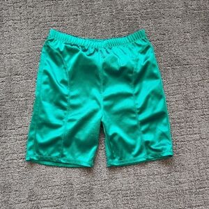 Dolls Kill Teal Green Bike Shorts